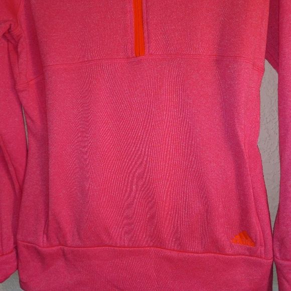 Adidas Climawarm Women's Half Zip Pullover - Picture 3 of 9
